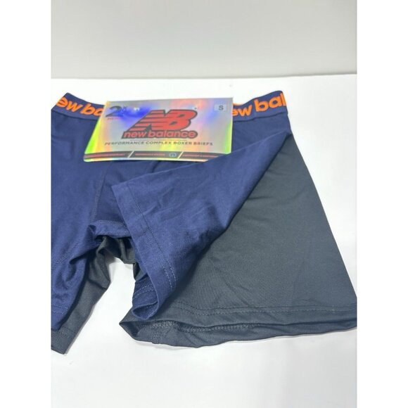 Mens New Balance Boxers Briefs 2 Pack Performance Complex Waistband, Small, New - Picture 4 of 8